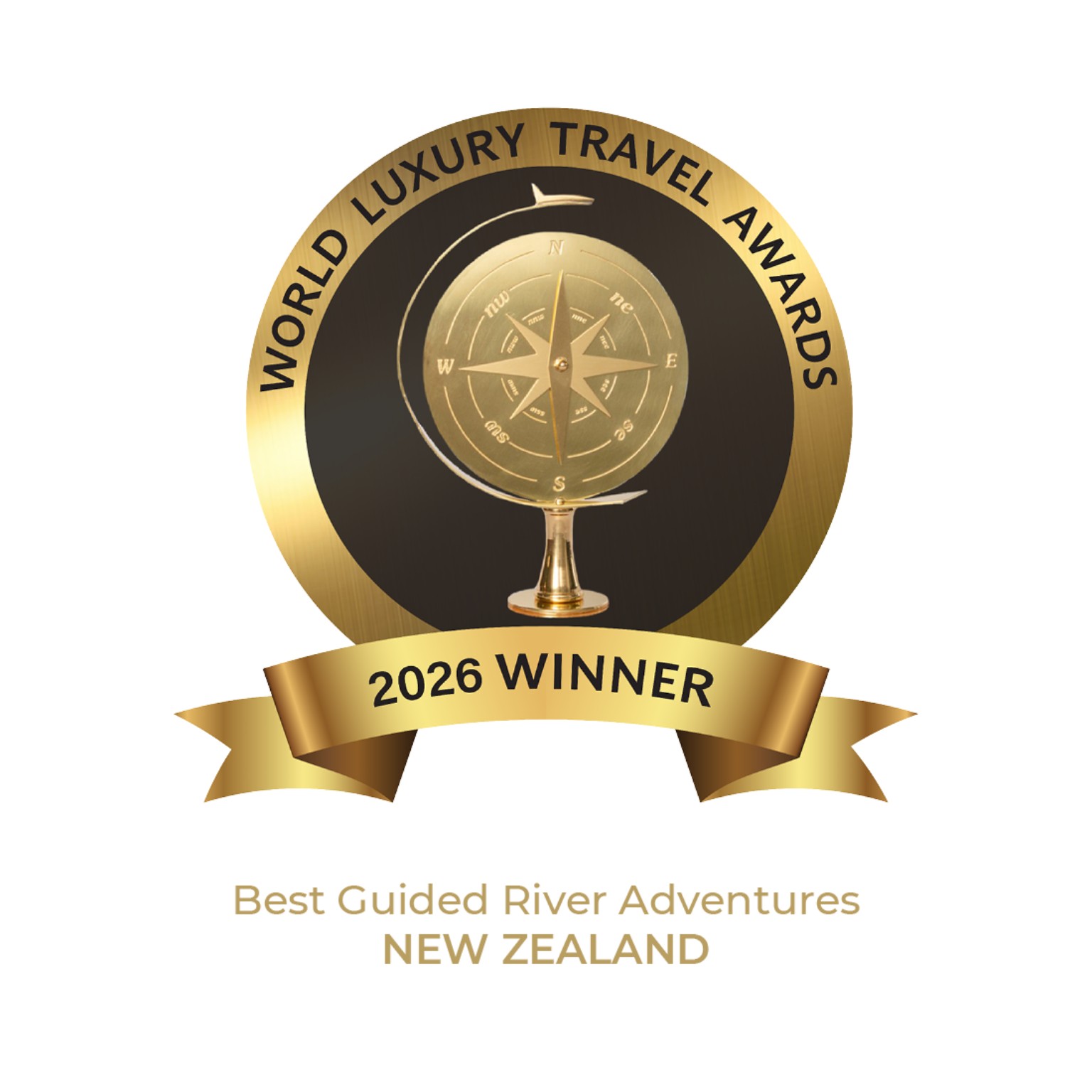 World Luxury Travel Awards 2026 winner badge